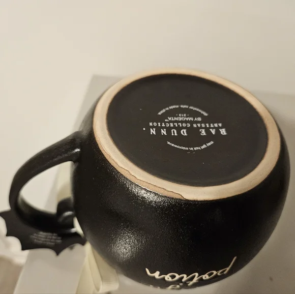 Rae Dunn Black Magic Potion Cauldron Mug - Picture 7 of 7